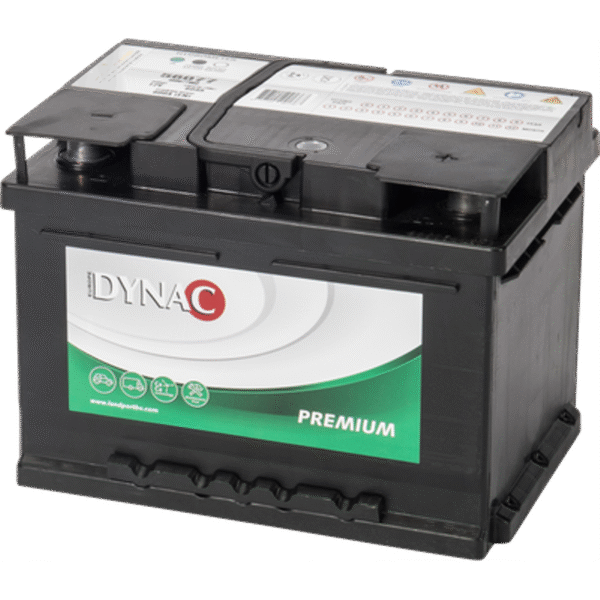 L2 / EA640 / H5 / 562.19 Batterie de démarrage Vipiemme 12v 62Ah 510A positif à droite
