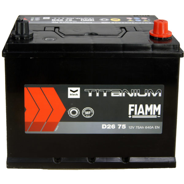 570.29 / D26L / EB704 Batterie de démarrage FIAMM 12v 75Ah 640A Mazda suisse valais