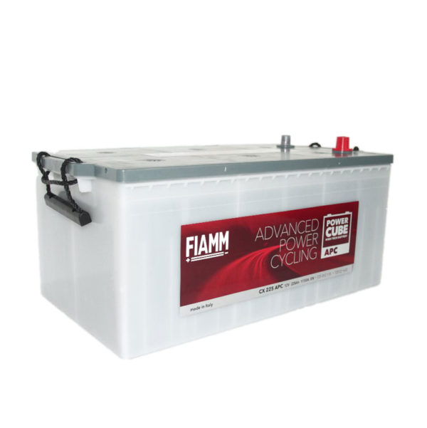 725.12 / CX225 APC / EE2253 / EG2103 Batterie de démarrage FIAMM 12v 225Ah 1150A camion valais sion