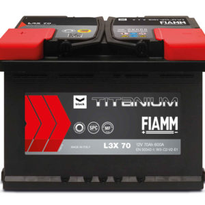 L3X L3L EB741 H6R Batterie de démarrage FIAMM 12v 70Ah 600A positif à gauche