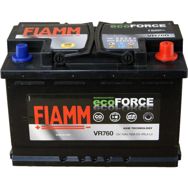 VR760 assl3 E39 Batterie valais suisse Sart&Stop AGM 12v 70 ah 760A porsche skoda opel ford..