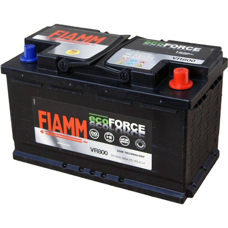 Batterie Fiamm AGM VR800 80Ah/800A FIAMM - Batterie - Démarrage