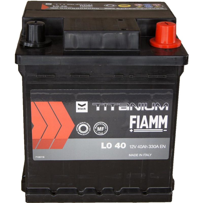 L0 40 / H3 / 540.10 Batterie de démarrage FIAMM 12v 40Ah 330A positif à  droite · aitecbatteries