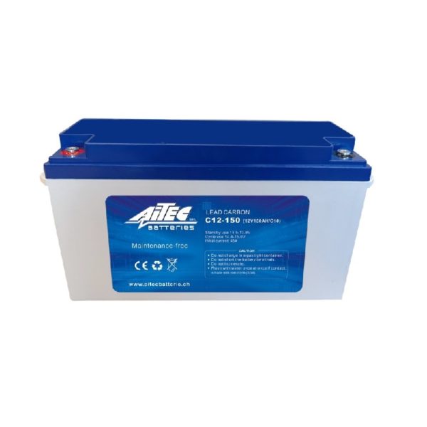 Batterie solaire valais suisse, Lead-carbon 12v 165h à décharge lente pour solaire ou traction valais sion chalet