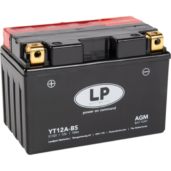 YTX12A-BS Batterie moto AGM 12v 10AH 175A Valais suisse sion conthey St Léonard qualité Yuasa, Landport, fullbat