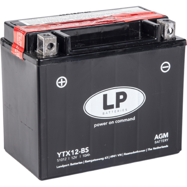 YTX12-BS Batterie moto AGM 12v 10AH 150A Valais suisse sion conthey St Léonard qualité Yuasa, Landport, fullbat