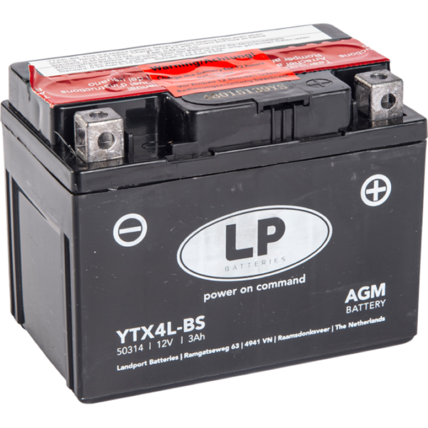 YTX4L-BS Batterie moto AGM 12v 3AH Valais suisse sion conthey St Léonard qualité professionnelle